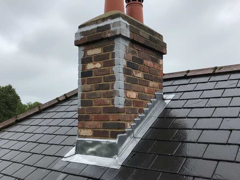 Chimney Repairs & Repointing work example 5